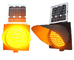 Желтый проблескивая солнечный предупредительный световой сигнал анти- высокотемпературные 300mm движения для обеспечения безопасности на дорогах