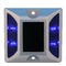 Солнечные поручая алюминиевые 800 измеряют рефлекторы 115mm голубые на шоссе