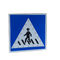 Высокие светящие знаки Crosswalk СИД 18V 900mm, голубой пешеходный переход знака